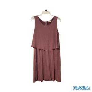 Purple Casual Summer Dress